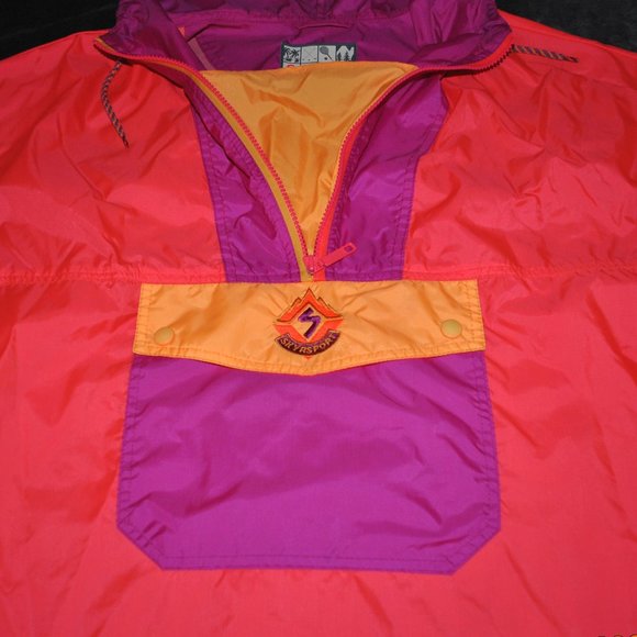 Vintage SKYR Unisex Windbreaker Outfit Mens Small Womens Medium - Picture 5 of 11